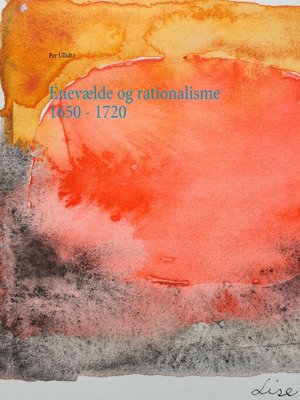 cover image of Enevælde og rationalisme 1650--1720